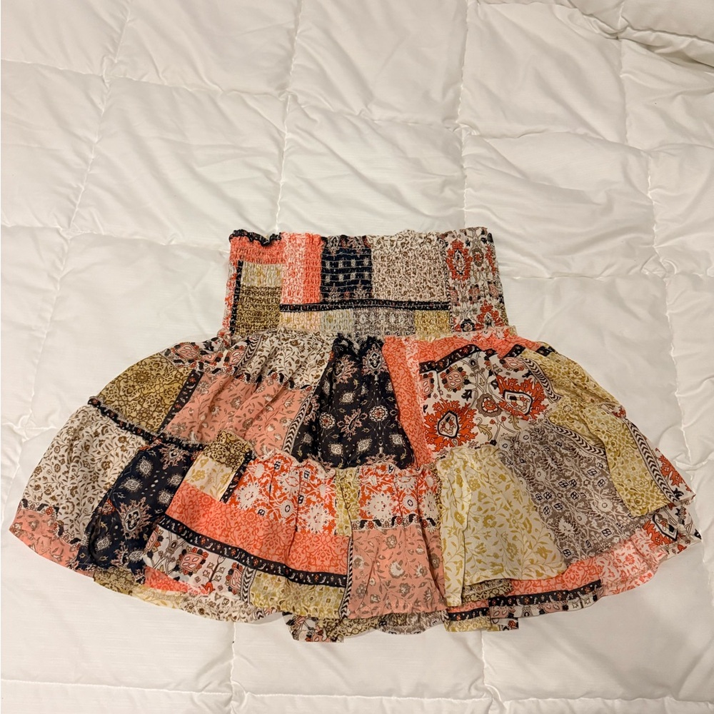 Patchwork Bohemian Skirt